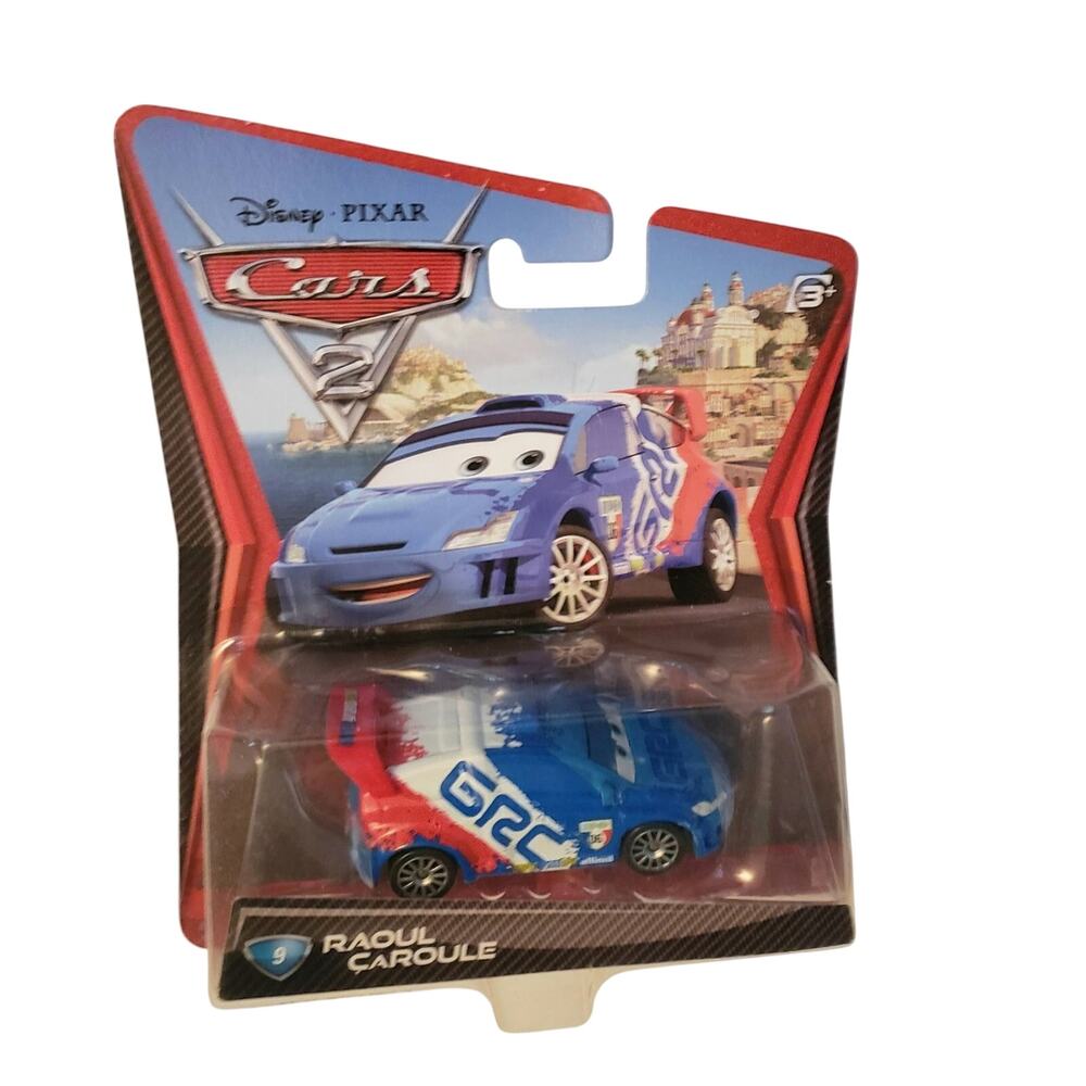 Disney Pixar Cars 2 Diecast Raoul Caroule New In Sealed Package